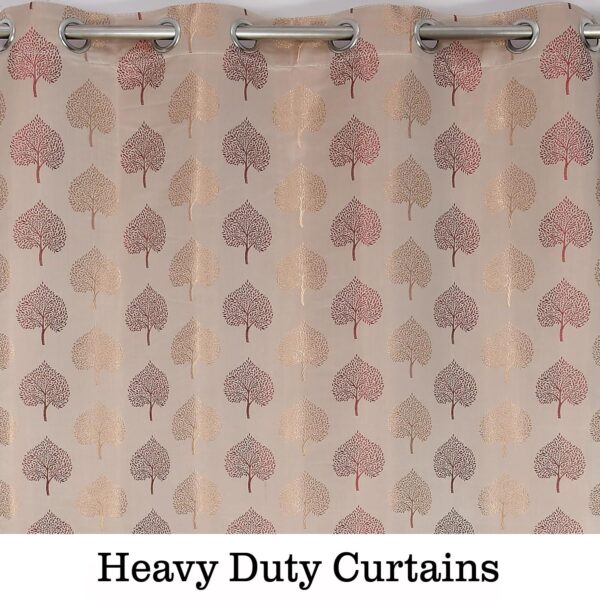 Supreme Betel Leaf Polyester Curtains: 80% Room Darkening for Your Home - Image 4