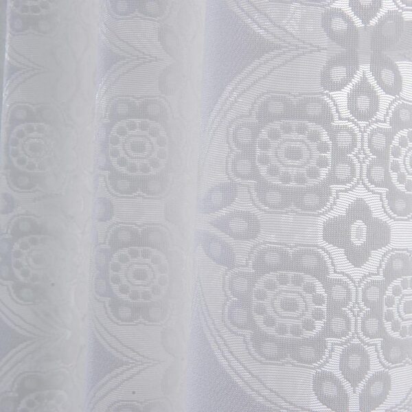 Charming ATORSE Kitchen Curtain Tier Lace Valance for Stylish Dining Spaces - Image 4