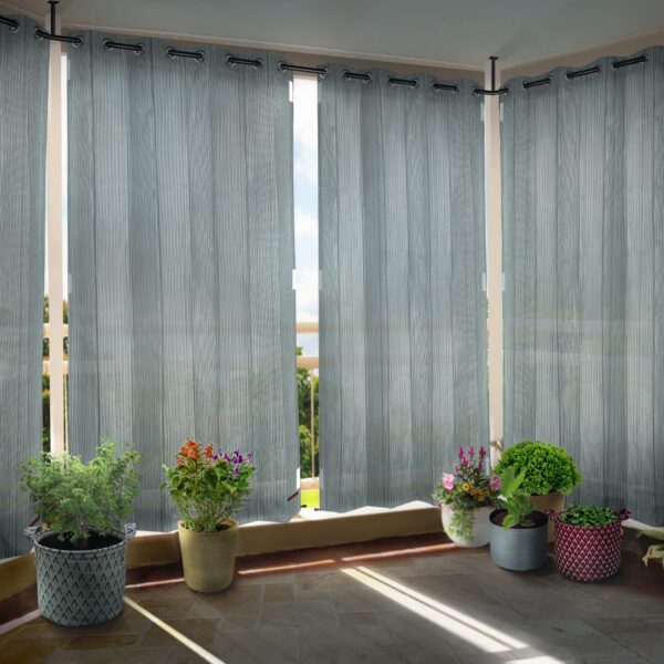 Customizable Outdoor Curtains for High Sun Blockage in Any Space - Image 5