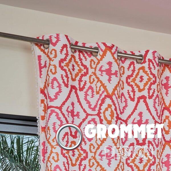 Tramb Printed Polyester Curtains for Total Privacy in Your Living Space - Image 4