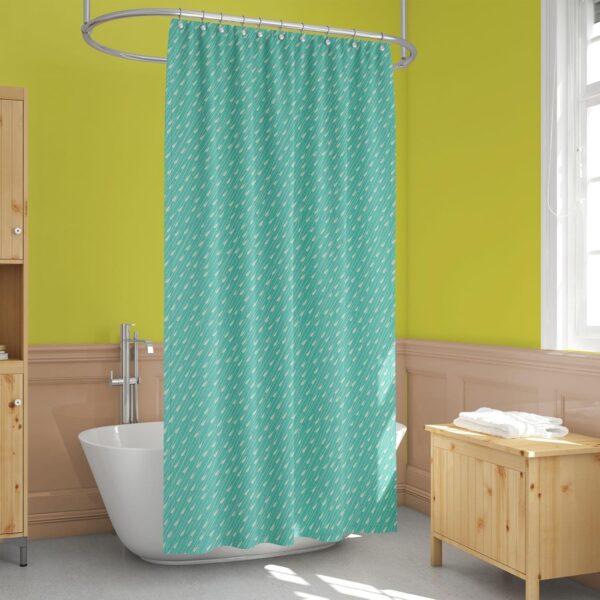 Waterproof Shower Curtain Set of 2 | Stylish ArtzFolio Rain Design - Image 6