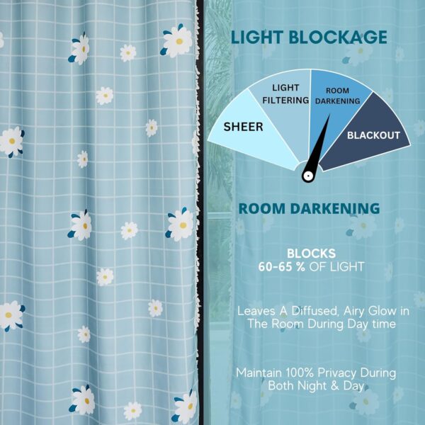 Tramb Printed Polyester Curtains: Stylish Privacy and Noise Reduction for Your Home - Image 6