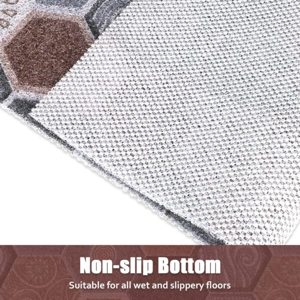 Non-Slip Bath Mat with Drainage Holes for Shower and Tub Comfort - Image 2