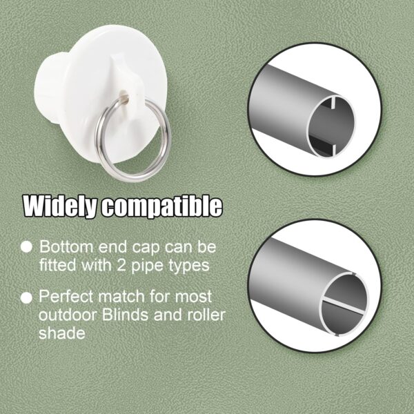 Universal Metal Ring Installation Bracket for Coolaroo Roller Blinds and Curtains - Image 5