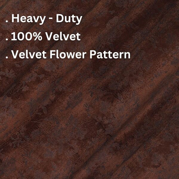 Suede Velvet Floral Curtain: 80% Room Darkening for Cozy Living Rooms - Image 5