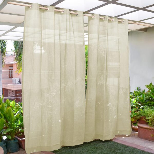 Outdoor Sun Blocking Curtains: UV Protection & Temperature Control for Balconies - Image 7