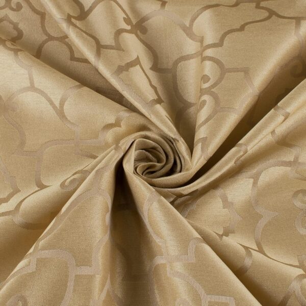 Stylish Beige Semi Blackout Curtains for Bedroom & Living Room Decor - Image 4