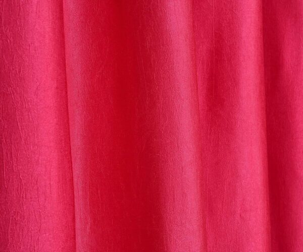 Elegant Pink Solid Curtains for Doors - 7 Feet, Set of 2 by Galaxy Home Decor - Image 3