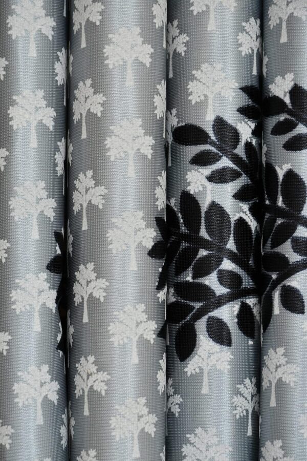 Stylish 4-Piece Tree Printed Curtains for Living Room and Bedroom Decor - Image 4