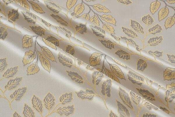 Premium Grey Tulsi Curtains: Elegant Darkening Jacquard for 9 Feet Doors - Image 5