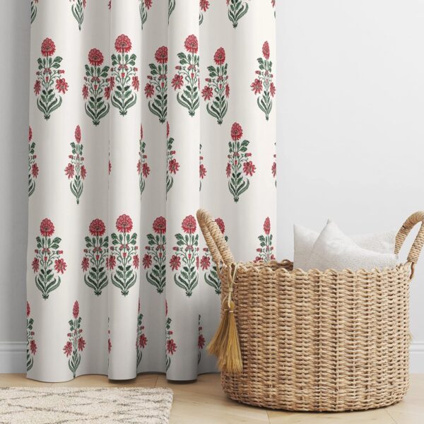 Rajput Royal Heritage 9 Feet Cotton Curtains for Elegant Living Spaces - Image 2