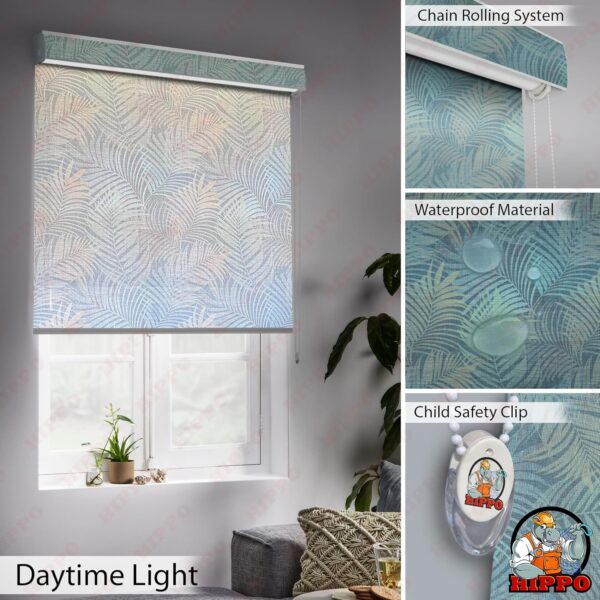 Stylish Semi Blackout Roller Blinds for Sun Protection in Home & Office - Image 4