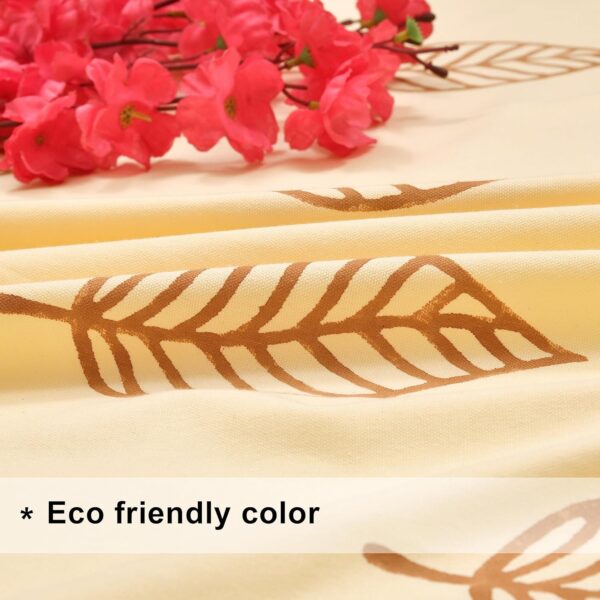 Elegant Cotton Curtains Set of 2 for Light Protection and Home Decor - Image 3