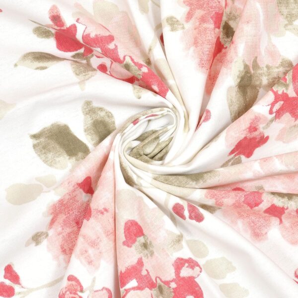 Floral Printed 100% Cotton Curtains for Living Room and Bedroom Decor - Image 4