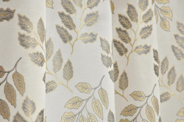 Premium Grey Tulsi Curtains: Elegant Darkening Jacquard for 9 Feet Doors - Image 7