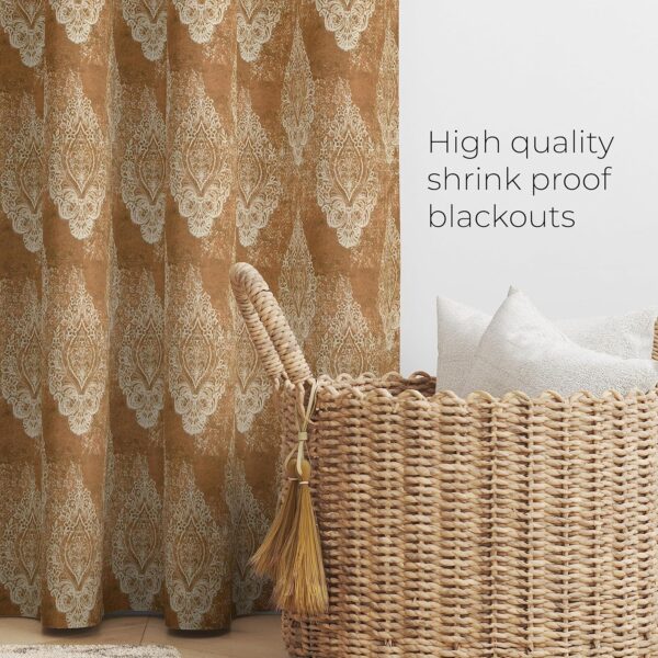 Enhance Your Space with LINENWALAS 5 Feet Blackout Thermal Insulated Curtains - Image 4