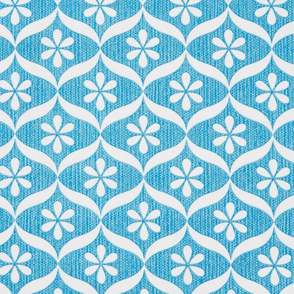 Stylish Solimo Aqua Curtains: Premium Polyester Cotton, Geometric Print, Easy Care - Image 8