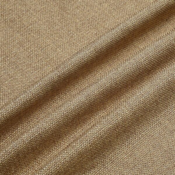 Jute Curtain for Doors: Modern 7 Feet Long Eyelet Parda in Beige - Image 4