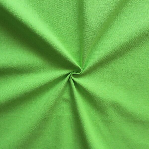 Apple Green Cotton Blackout Curtains for Room Darkening - 5ft Long - Image 2