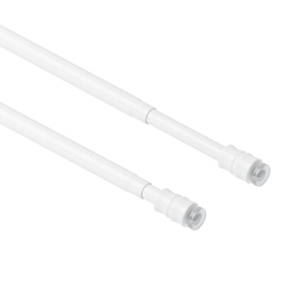 Adjustable Tension Curtain Rods: 2Pcs Mini Spring Rods for Windows