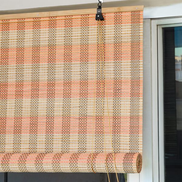 Bamboo Curtains for Sunlight Protection - Stylish Roll-Up Shades for Any Space