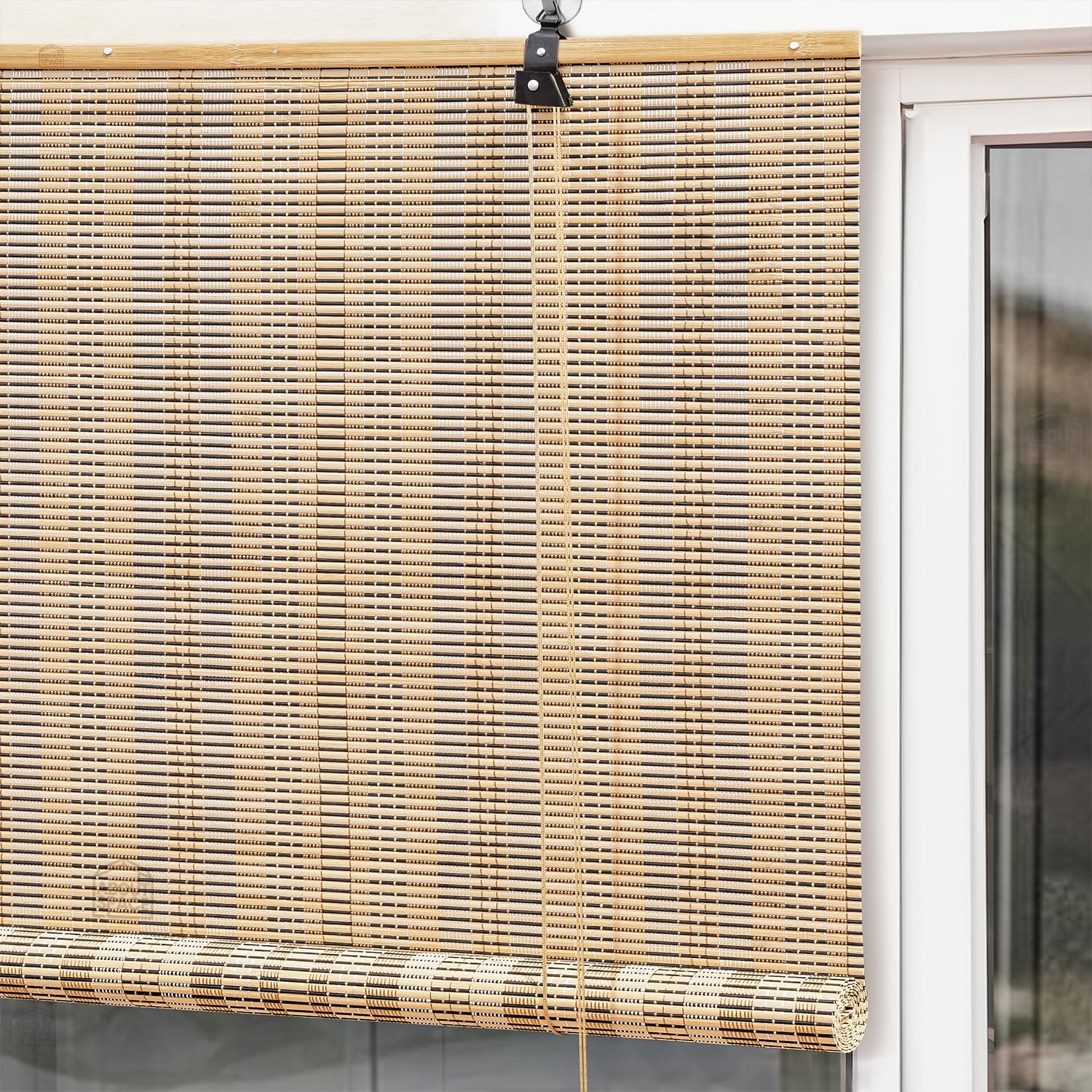 Bamboo Roll-Up Curtains: Perfect Sunlight Protection for Hotels and Restaurants