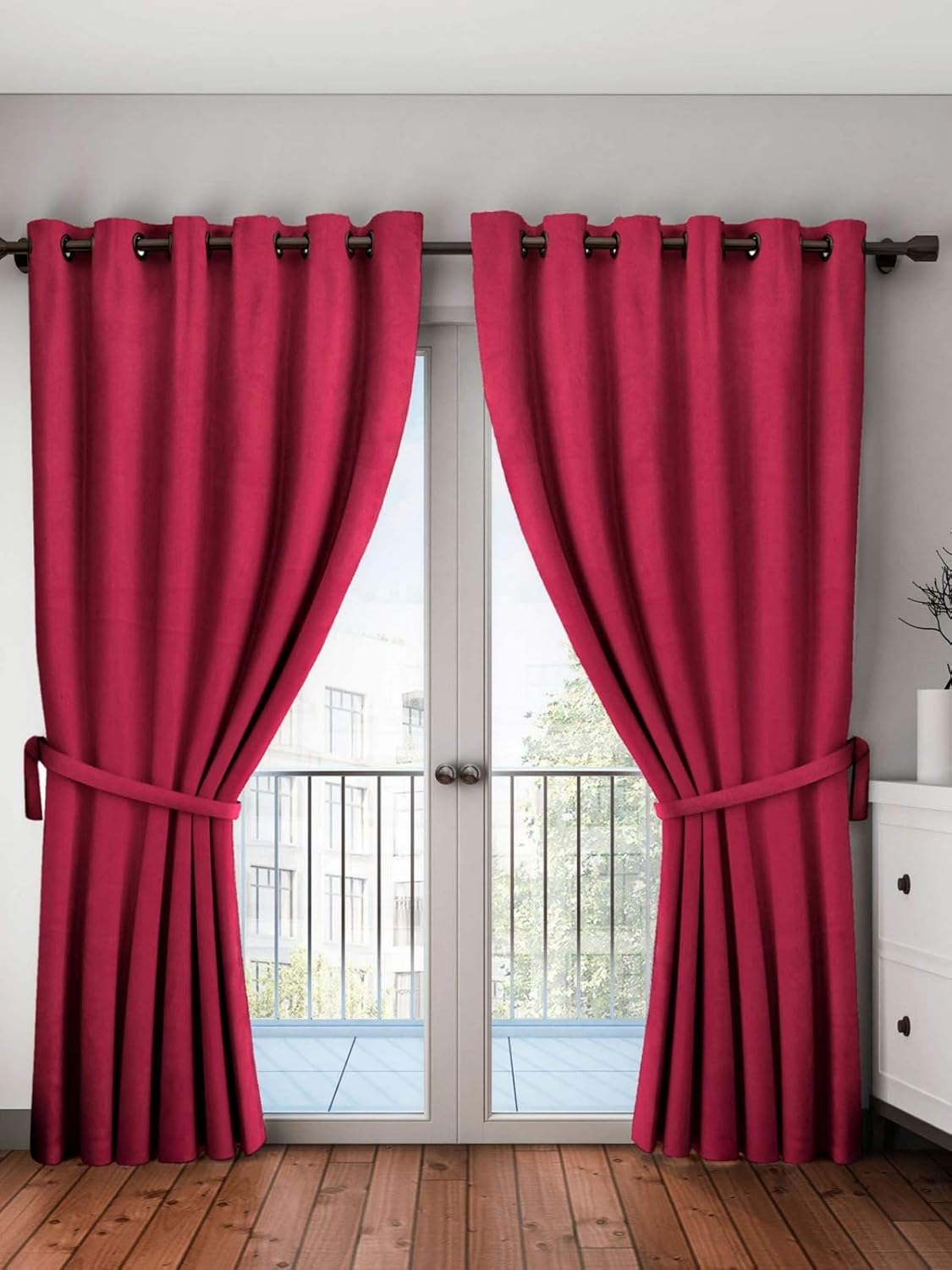 Bianca Satin Blackout Curtains: Stylish Soundproofing for a Peaceful Home