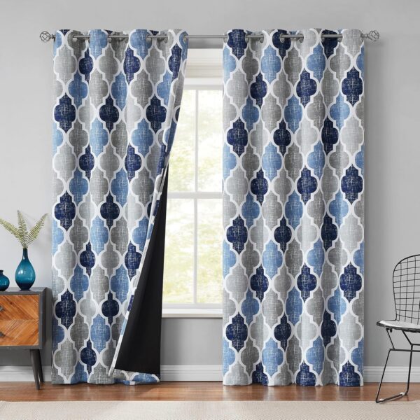 Blackout Curtains 108 Inches Long - Stylish Room Darkening Drapes for Home