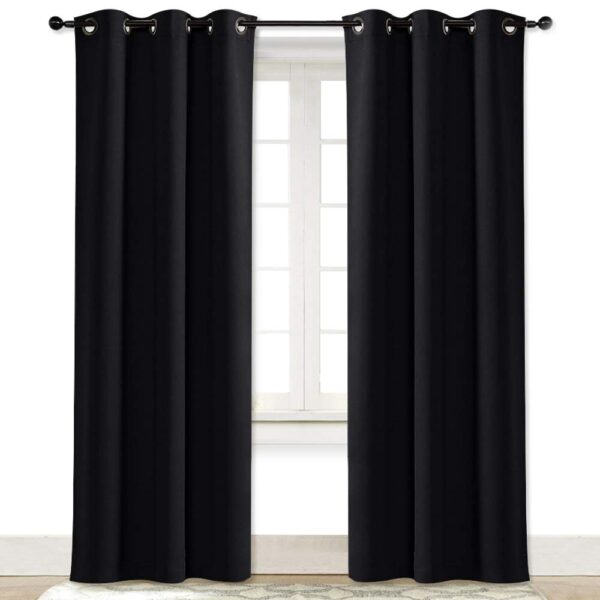 Blackout Curtains for Dining Room: Soundproof, Thermal Insulated Grommet Drapes