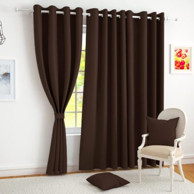 Blackout Door Curtains: Thermal Insulated, Room Darkening, 7 Feet Long