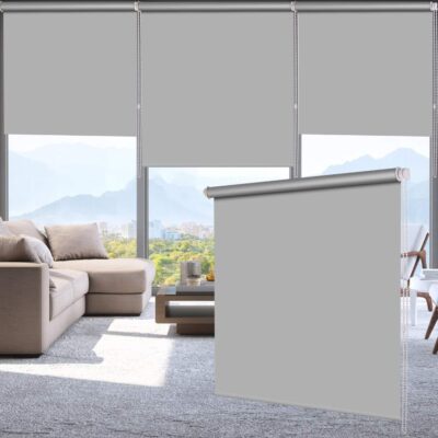 Blackout Waterproof Roller Shades for Home and Office – Thermal Insulation & UV Protection