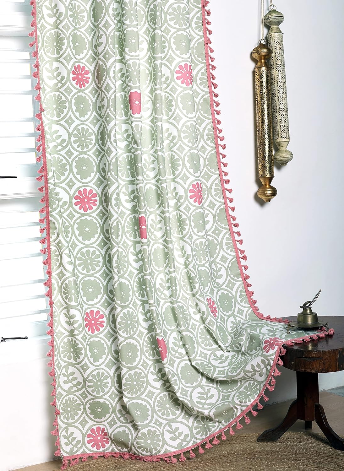 Bohemian Tasseled Cotton Curtains: Elevate Your Space with Style and Comfort