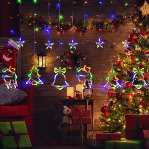 Brighten Your Holidays with KLIP 2 DEAL Christmas Curtain Decor Lights