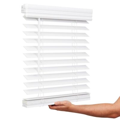 Brighten Your Space with Lotus & Windoware 2-Inch Faux Wood Blinds