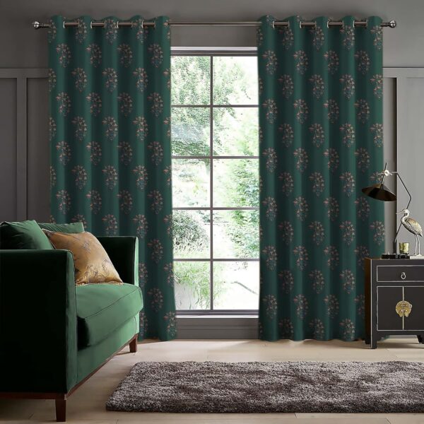 Calyx Blackout Curtains with Tie Backs for Bedroom and Living Room Decor