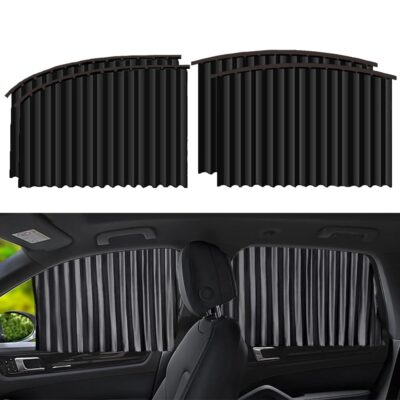 Car Side Window Curtain for UV Protection and Sunshade – EBIZ HIVE