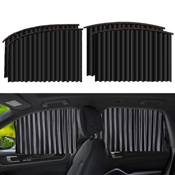 Car Side Window Curtain for UV Protection and Sunshade - EBIZ HIVE