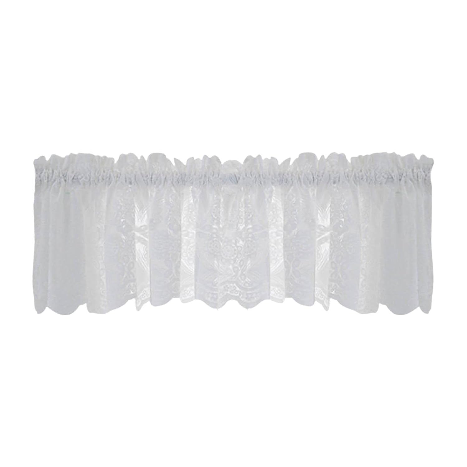 Charming ATORSE Kitchen Curtains: Elegant Lace Valance for Dining Spaces