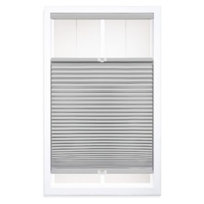 Cordless 1.5″ Blackout Cellular Shade in Gray Cloud – Top Down Bottom Up