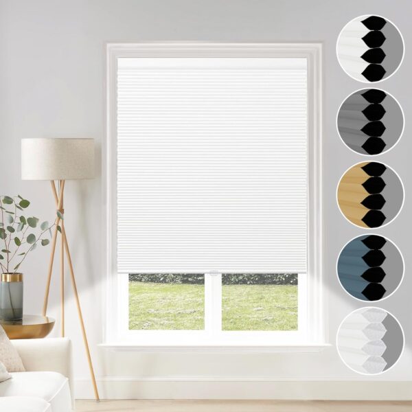 Cordless Cellular Honeycomb Blinds: Stylish Blackout Shades for Doors & Windows