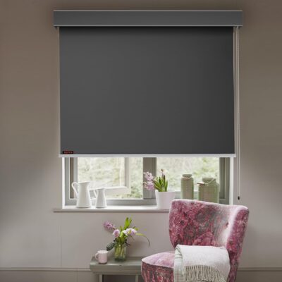 Customizable 100% Blackout Roller Blinds for UV Protection and Room Darkening