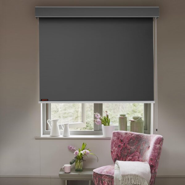 Customizable 100% Blackout Roller Blinds for UV Protection and Room Darkening