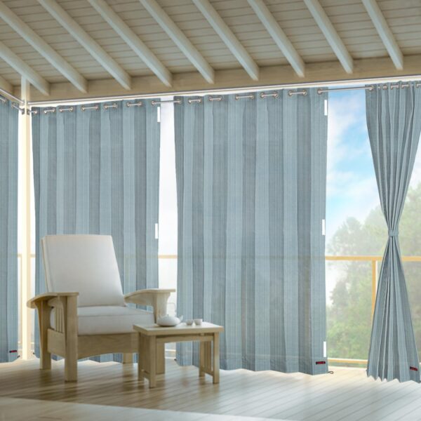 Customizable Outdoor Curtains for High Sun Blockage in Any Space