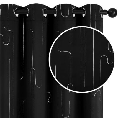 Deconovo Blackout Curtains: Stylish Soundproof Drapes for Bedrooms and Living Rooms