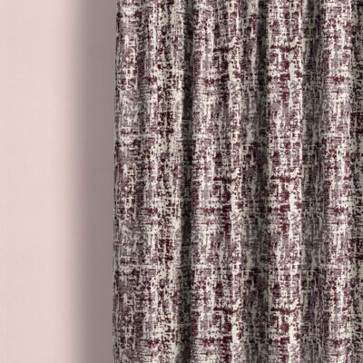 Ecotex Premium Cotton Blackout Curtains in Maroon – 7 Feet Long Set of 2