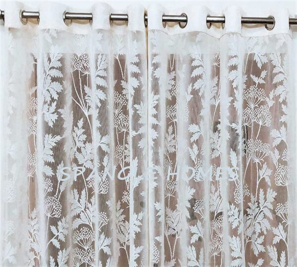 Elegant 5Ft Window Curtain Set of 2 for Home and Bedroom Decor