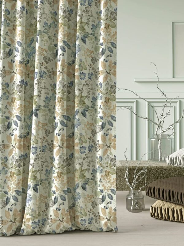 Elegant Blue Readymade Curtains for 9 Ft Doors - Stylish & Convenient