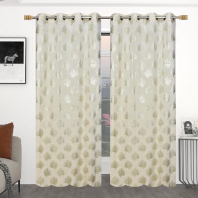 Elegant MAHIKA Velvet Room Darkening Curtains for Living Room and Bedroom