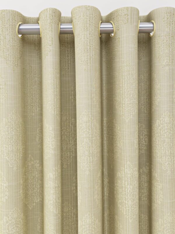 Elegant Tuscan Long Door Curtains - Durable, Light Filtering, Easy to Install