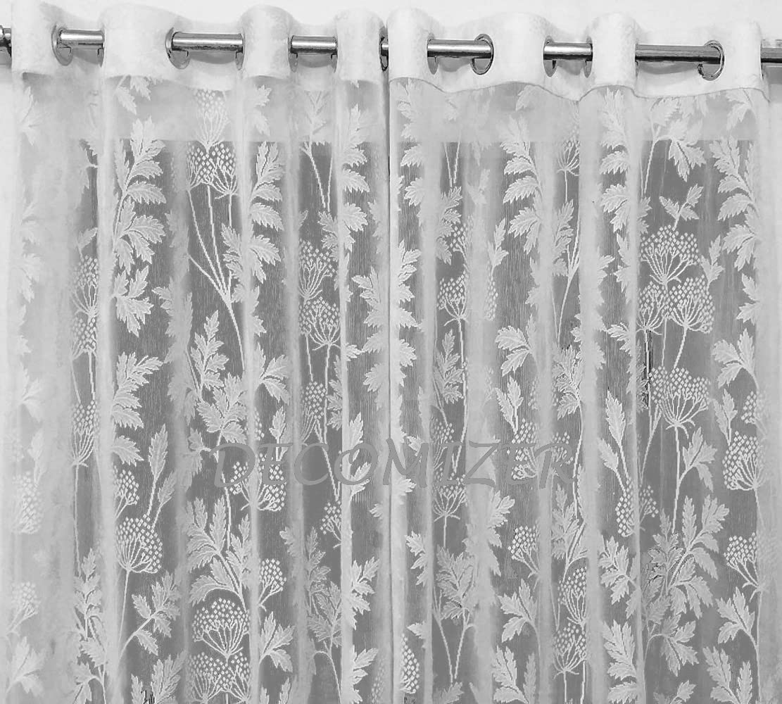 Elegant White Net Curtains Review: Perfect for Living Room & Balcony Décor